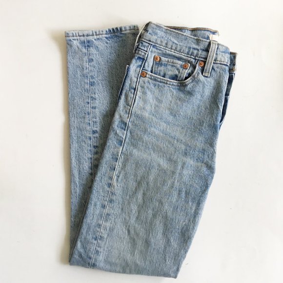 Levi's Denim - Levi's Premium Wedgie Blue Denim Jeans Pants Size 24